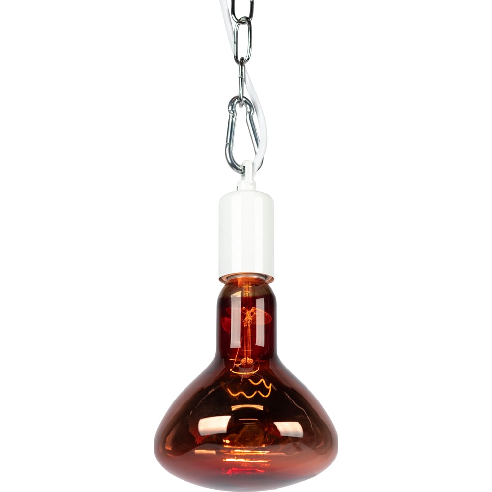 Изображение товара Светильник для растений ЭРА FITO-Hanging сeramic holder 3 m подвесной патрон керамический с кабелем и цоколем Е27 Б0071169 Изображение товара Светильник для растений ЭРА FITO-Hanging сeramic holder 3 m подвесной патрон керамический с кабелем и цоколем Е27 Б0071169