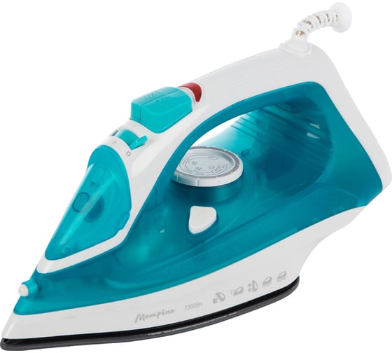 Изображение товара Утюг Матрёна МА-049 бирюзовый 2300 Вт, пар, спрей, паровой удар, функция самоочистки, керамическая подошва 007196