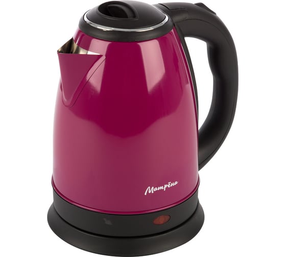 Изображение товара Электрический чайник Матрёна MA-002 1,8 л стальной бордовый 006748