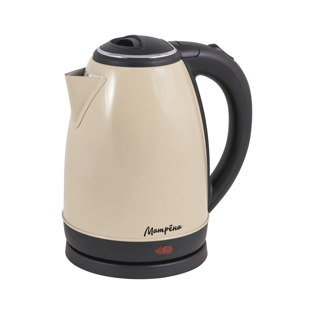 Изображение товара Электрический чайник Матрёна MA-002 1,8 л нержавеющая сталь бежевый