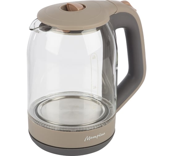 Изображение товара Электрический чайник Матрёна MA-006 1,8 л стекло бежевый 005414