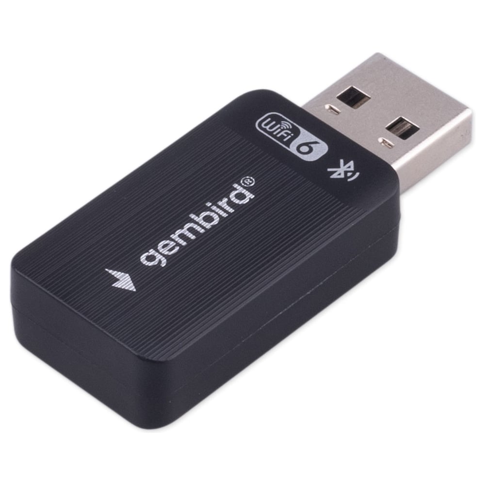Изображение товара Сетевой адаптер Gembird WiFi+Bluetooth 900 Мбит, 2.4/5 ГГц, USB, 802.11b/a/g/n/ac/ax,AIC8800M80, WNP-UA-012 Изображение товара Сетевой адаптер Gembird WiFi+Bluetooth 900 Мбит, 2.4/5 ГГц, USB, 802.11b/a/g/n/ac/ax,AIC8800M80, WNP-UA-012