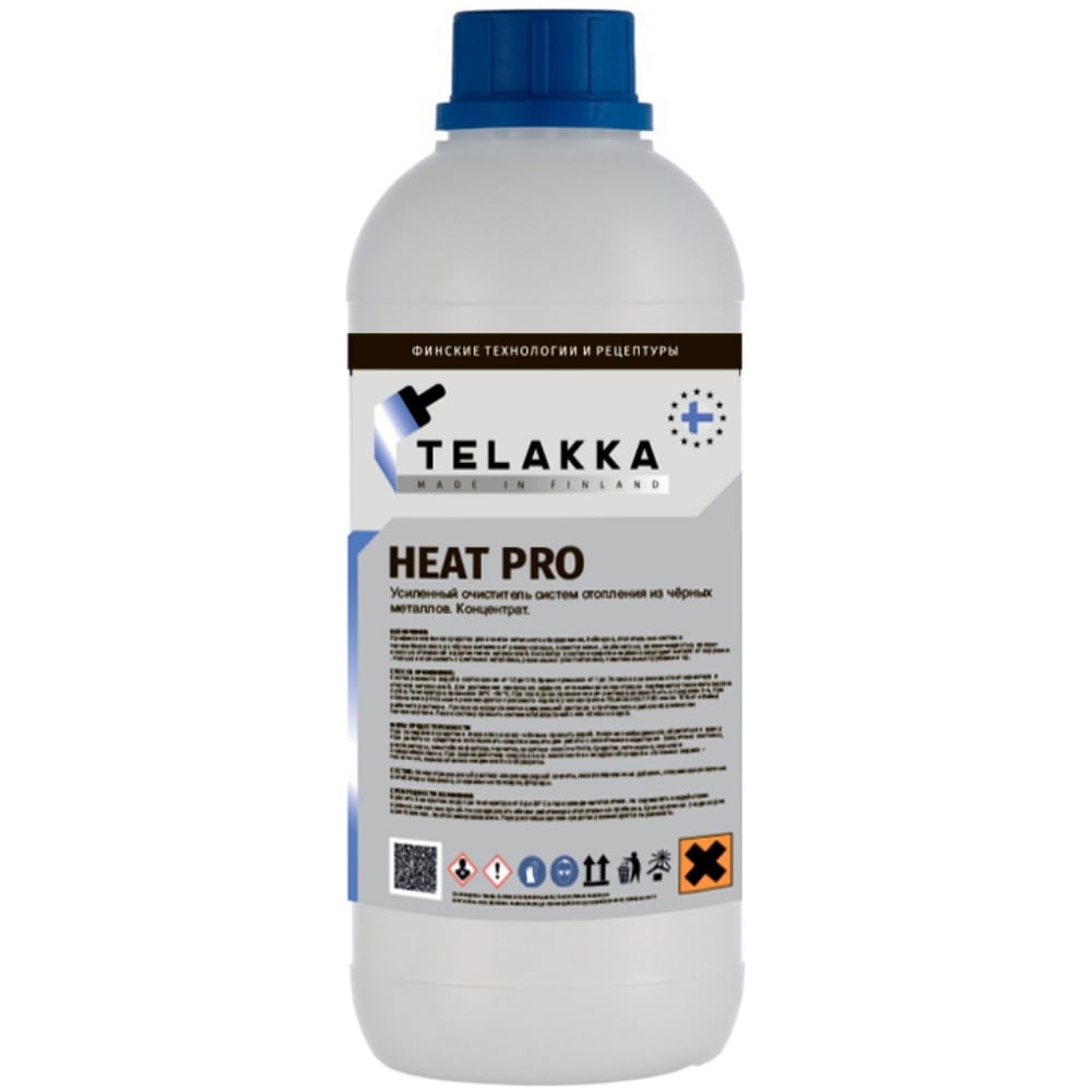 Изображение товара Средство для промывки отопления TELAKKA HEAT PRO 1л для эффективной очистки Изображение товара Средство для промывки отопления TELAKKA HEAT PRO 1л для эффективной очистки