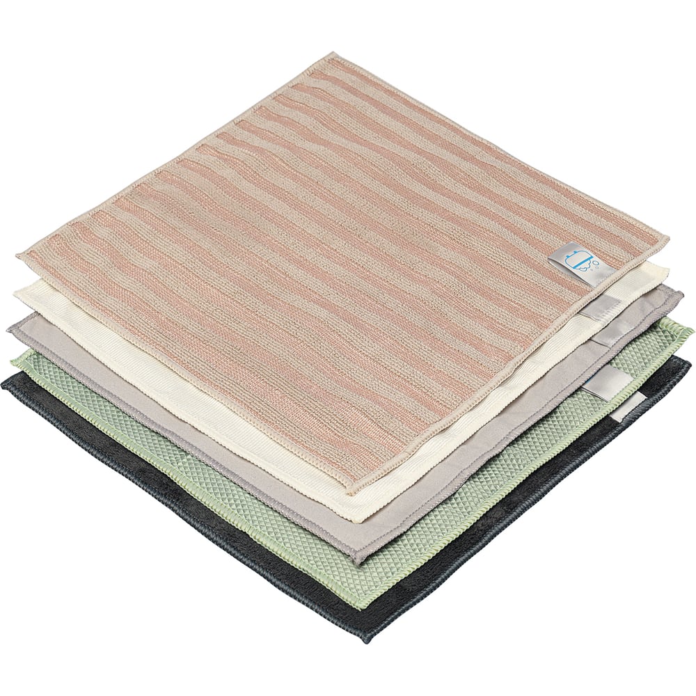 Изображение товара Набор микрофибровых салфеток для уборки Smart Solutions Cozy Clean, 5 шт.