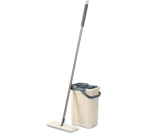 Изображение товара Швабра с отжимом и ведром Smart Solutions Cleanup, 7 л. SS0000263