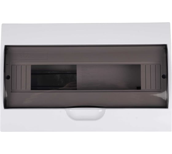 Изображение товара Распределительный бокс модульный навесной Jazzway PDB/W 1015 белый с прозрачной крышкой 15 модулей (ЩРН-П-15) IP41 5071711