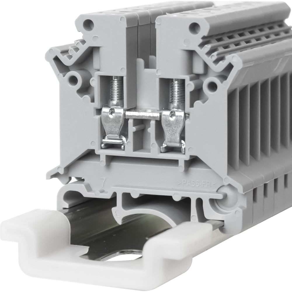 Изображение товара Клемма KLR SVK 4-V0 4 мм2/класс горючести V0 (НУ=100шт) 1220040V