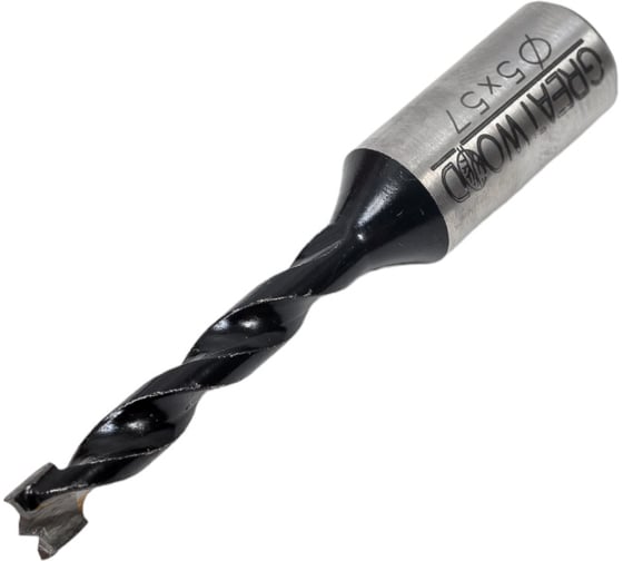 Изображение товара Сверло глухое Премиум HW 5x57 мм, S10x20 мм, RH Greatwood TL00000934