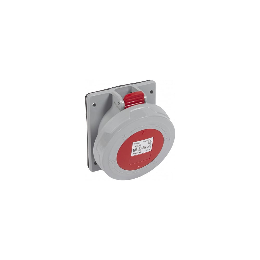 Встраиваемая розетка Legrand без блокировки, P17 Tempra Pro - IP 66/67 - 32 А 555491