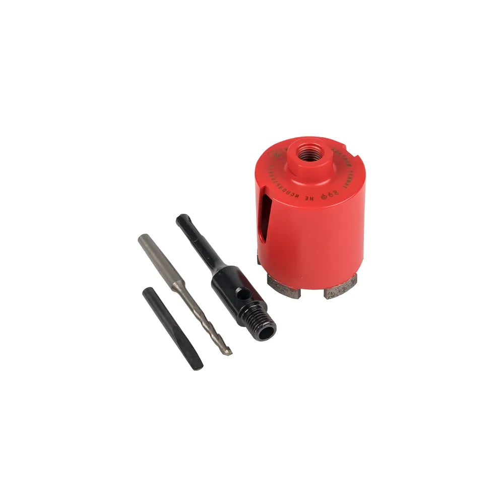 Коронка алмазная EKF DCH-68 (верхнее пылеудаление) Laser M16 SDS-Plus EXPERT dch-68-t-m16