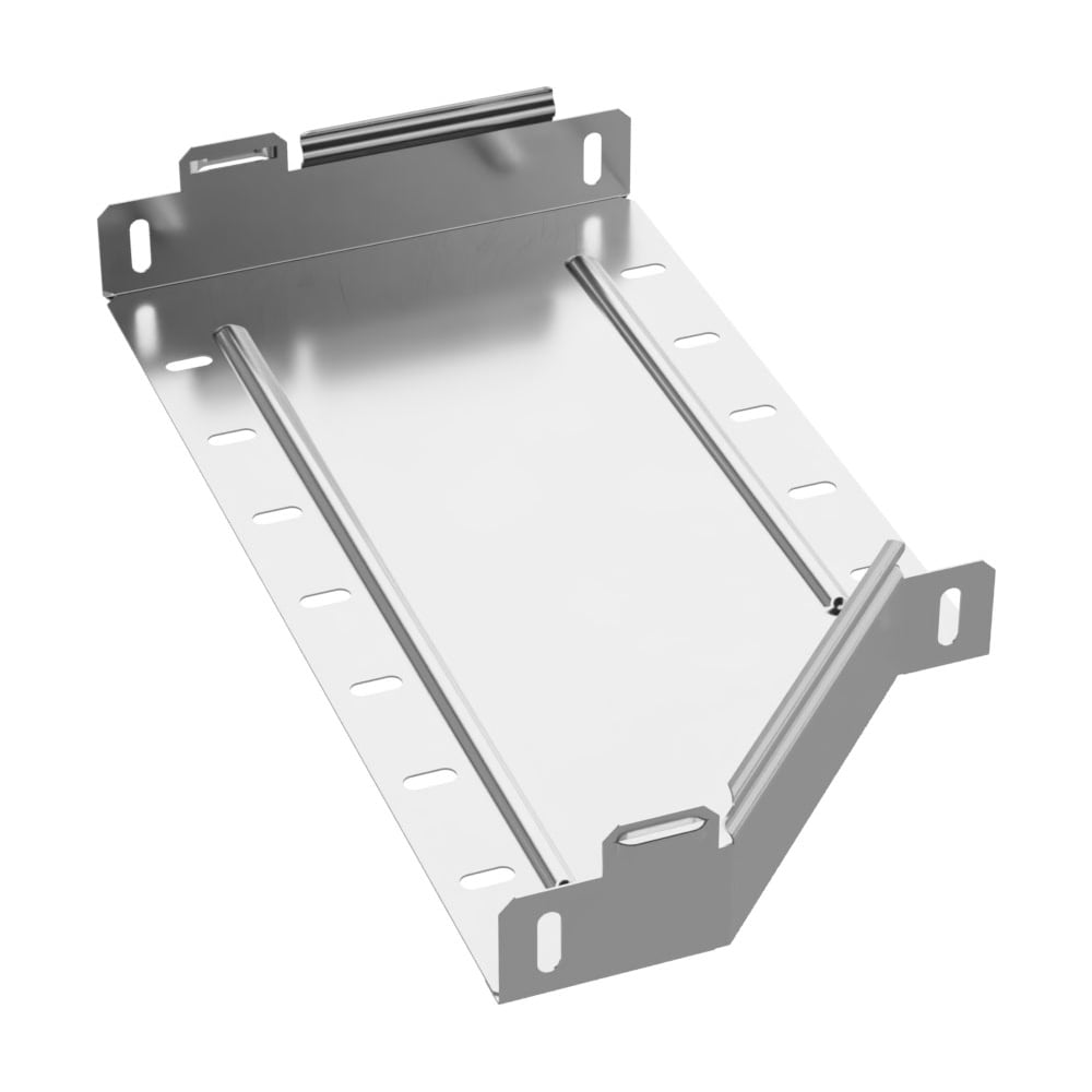 Переходник левый Промрукав Стандарт INOX (AISI 304) 500х300х50 (0,8 мм) PR16.4281