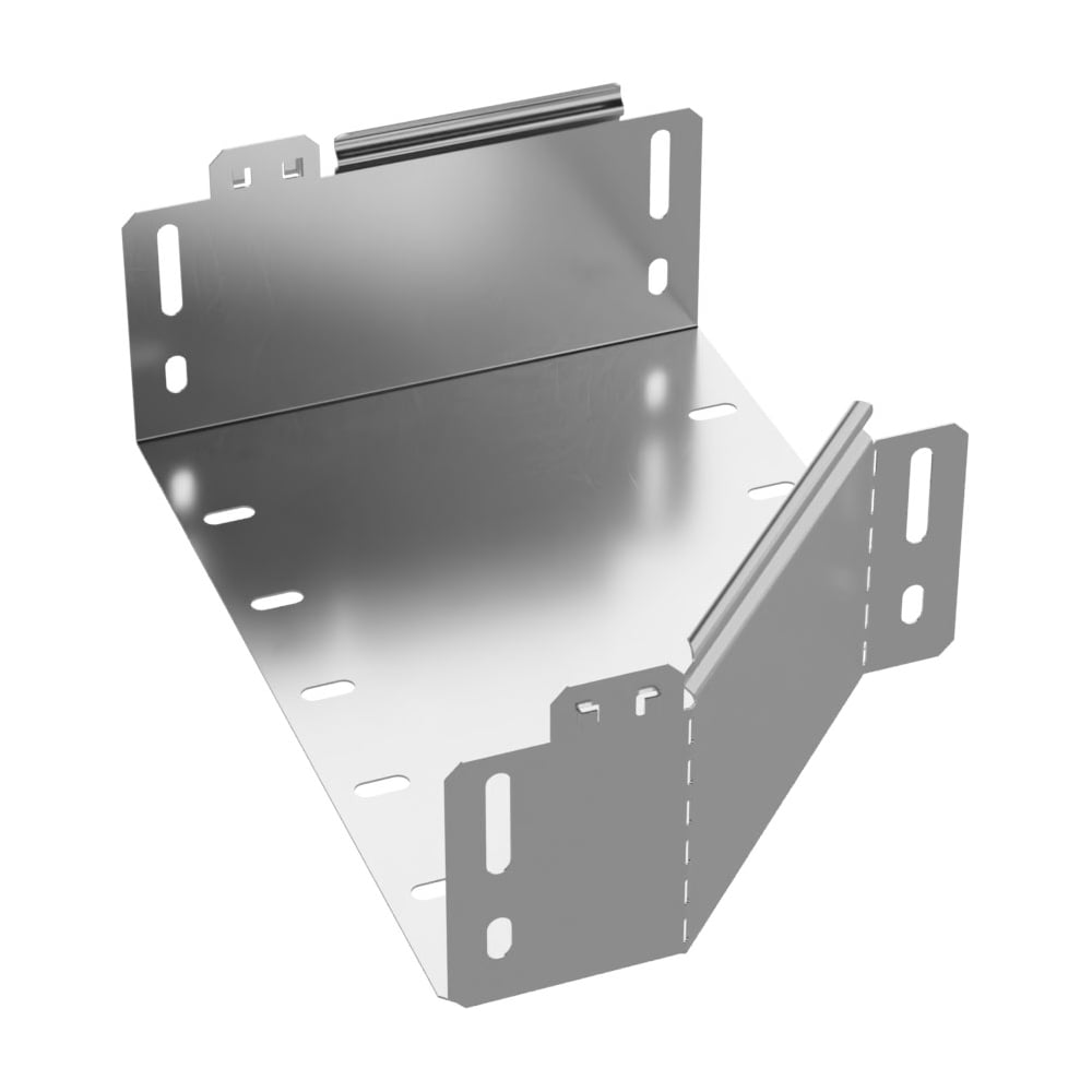 Переходник левый Промрукав Стандарт INOX (AISI 304) 300х200х100 (0,7 мм) PR16.4262