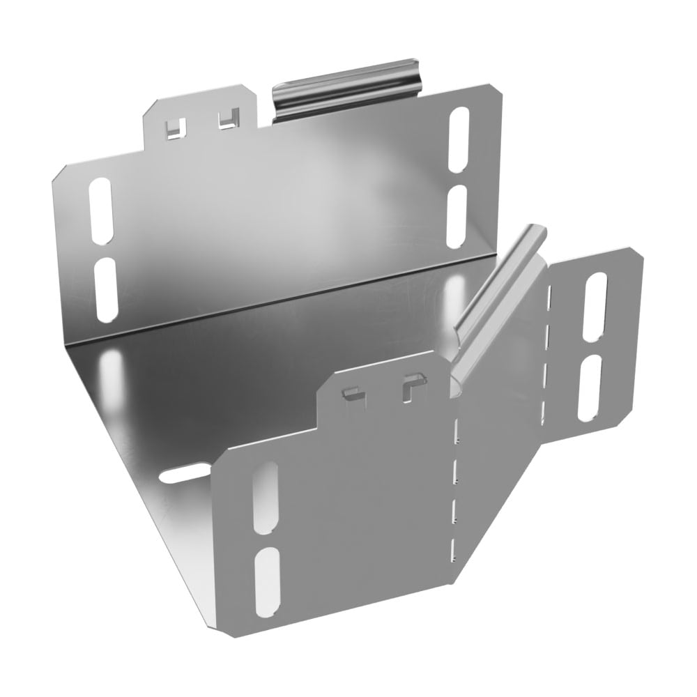 Переходник левый Промрукав Стандарт INOX (AISI 304) 150х100х80 (0,7 мм) PR16.4249