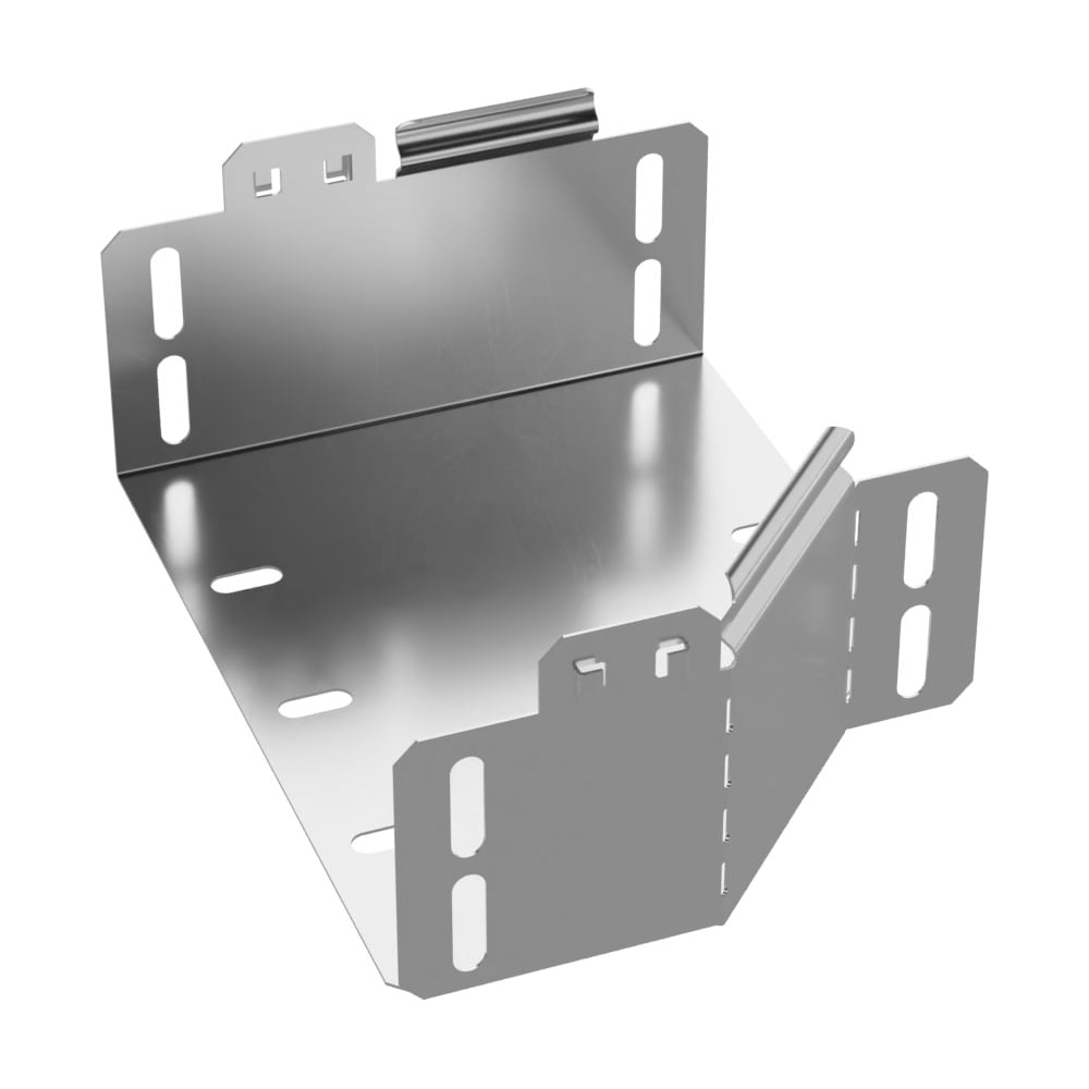Переходник левый Промрукав Стандарт INOX (AISI 304) 200х150х80 (0,7 мм) PR16.4255