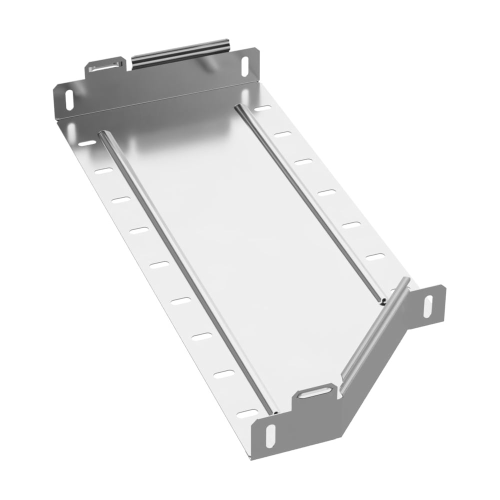 Переходник левый Промрукав Стандарт INOX (AISI 304) 500х400х50 (0,8 мм) PR16.4284