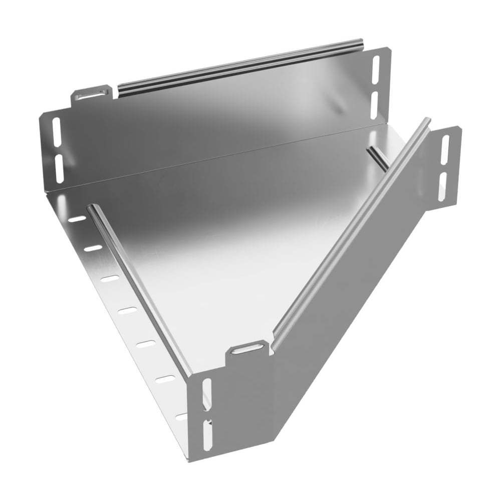 Переходник левый Промрукав Стандарт INOX (AISI 304) 400х150х100 (0,8 мм) PR16.4265