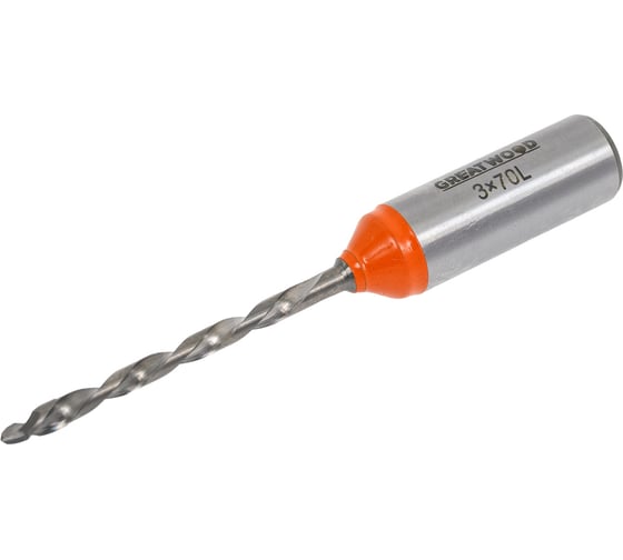 Изображение товара Сверло сквозное MONOLIT HW 3x70 мм, S10x30 мм, LH Greatwood TL00000092