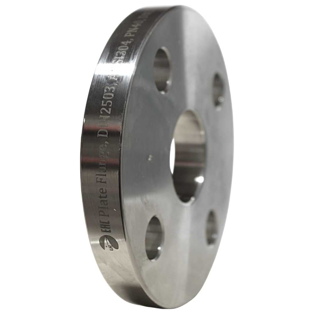 Изображение товара Фланец плоский NEWKEY DIN2503 нержавеющий, AISI304 DN32 (1_1/4), (CF8), РN40 NK-FDh32/4