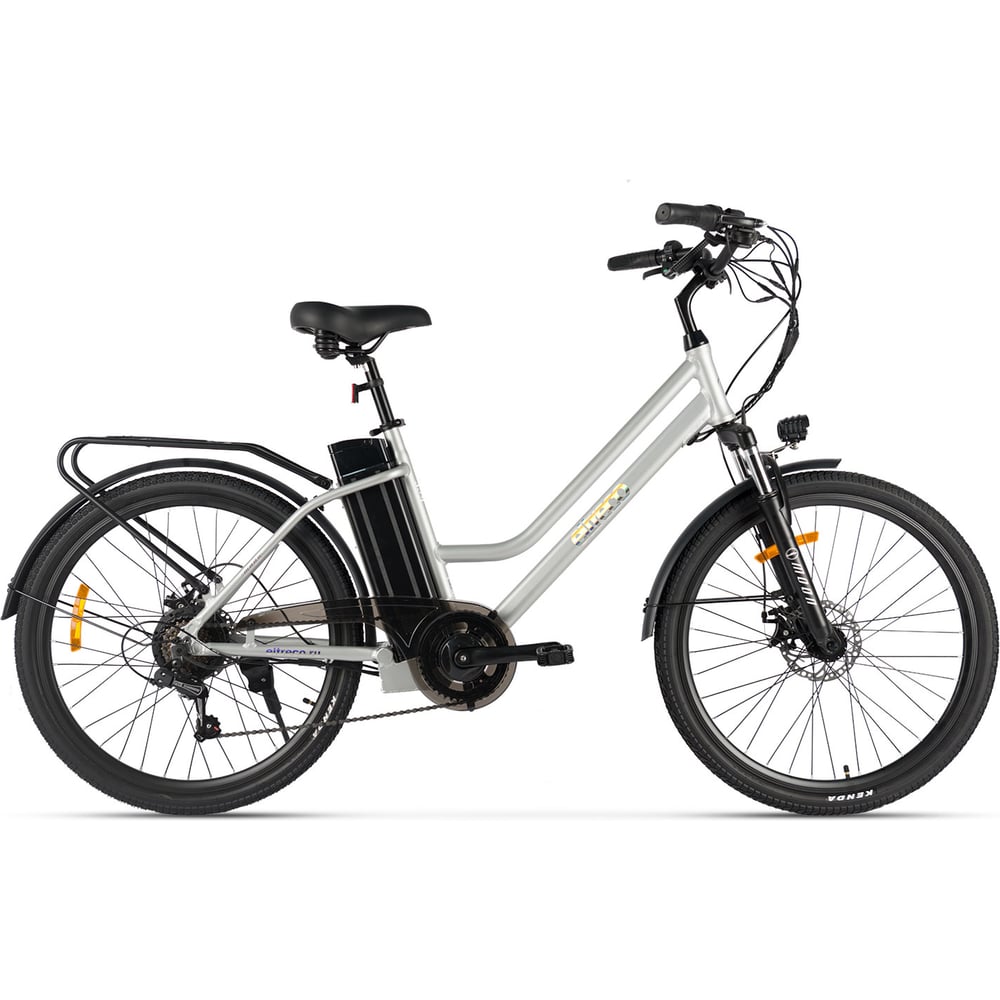 Изображение товара Электровелосипед Moon серебристый матовый-3155 Eltreco 026163-3155