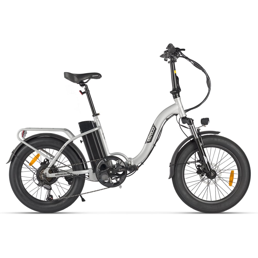 Изображение товара Электровелосипед Flex 3.0 серебристый матовый-3153 Eltreco 026172-3153