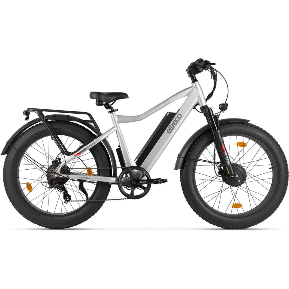 Изображение товара Электровелосипед BigCat Dual Next серебристый матовый-3179 Eltreco 026165-3179