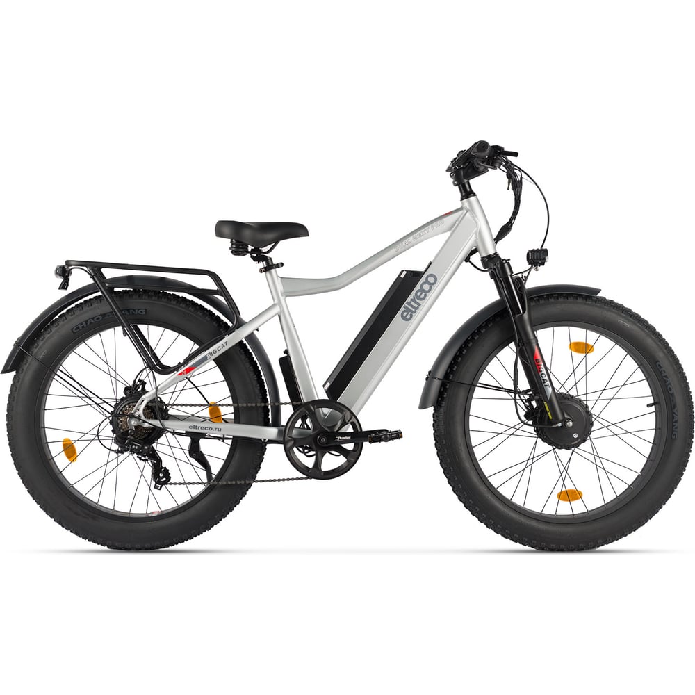 Изображение товара Электровелосипед BigCat Dual Next PRO серебристый матовый-3182 Eltreco 026166-3182