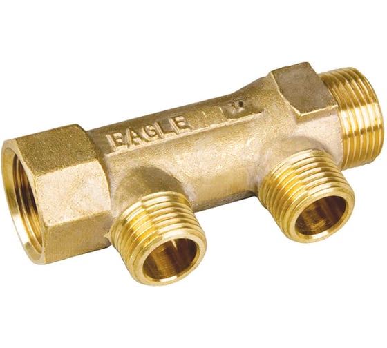 Изображение товара Коллектор со штуцером с наружной резьбой 1"-Т2-1/2" BYR PEX 2532