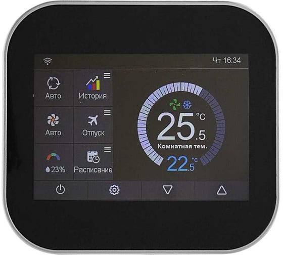 Изображение товара Термостат электронный KRAFTAIR MC6-4FI2 BLACK