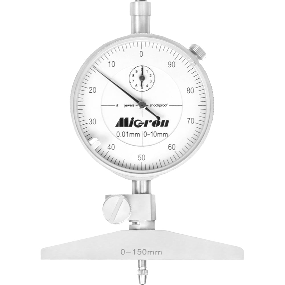 Глубиномер Micron индикат. ГИ-150 0,01 ГРСИ 94065-24 с поверкой 134067