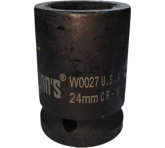 Изображение товара Головка торцевая ударная WYNNS 24мм 3/4` 6 гр. (CR-V) W0027GG / Tools 00000148185