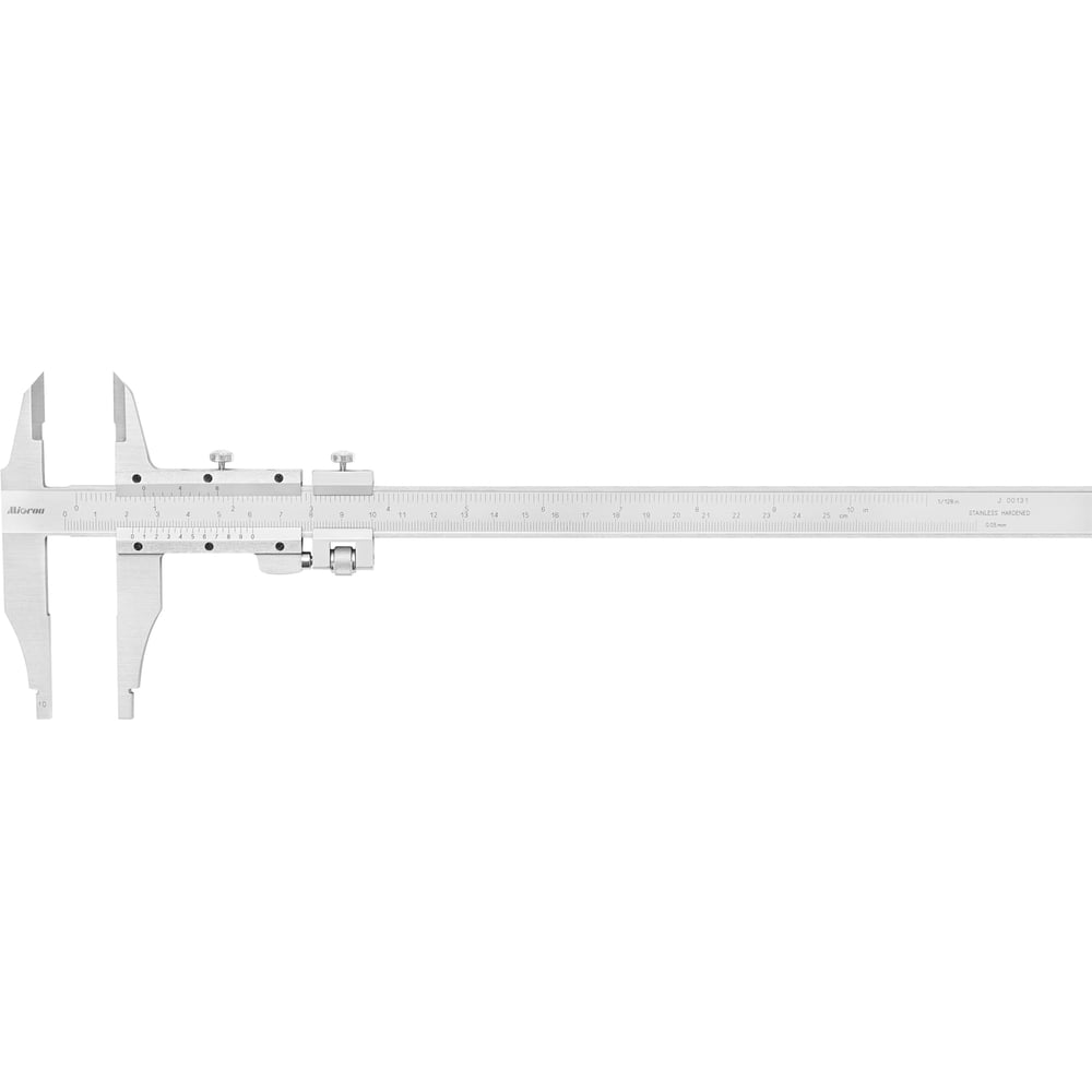 Штангенциркуль Micron ШЦ-2- 250 0,05 губ. 60мм ГРСИ 91149-24 с поверкой 297611