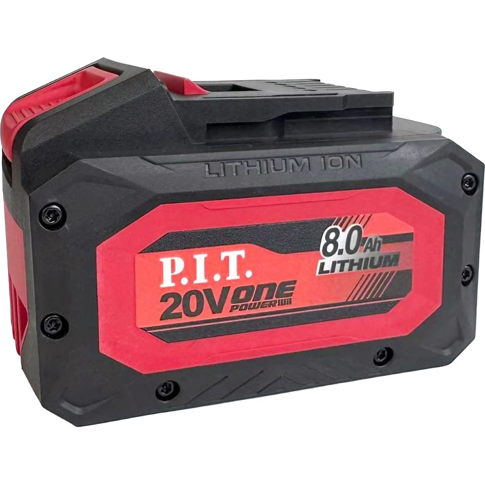 Изображение товара Аккумулятор P.I.T. OnePower 20В 8Ач с индикатором заряда