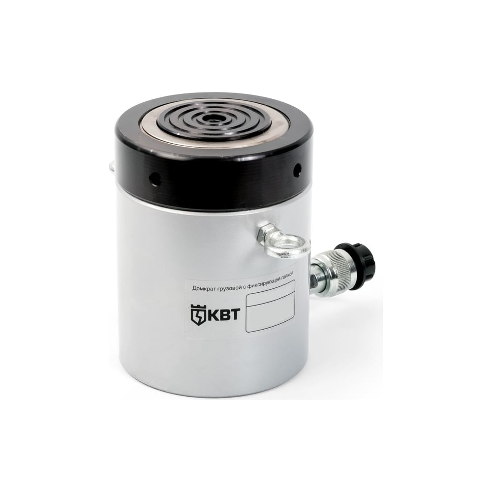 Изображение товара Грузовой гидравлический домкрат КВТ ДГ100П150Г с фиксирующей гайкой 100 тонн