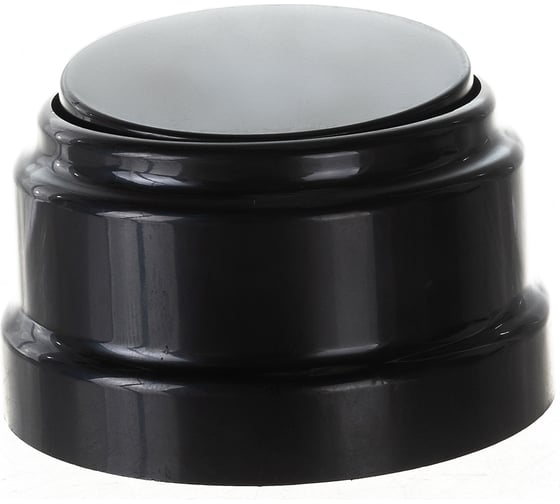 Изображение товара Выключатель Bylectrica 1-клавишная, 6А открытая установка, серия РЕТРО, А16-2211 черный