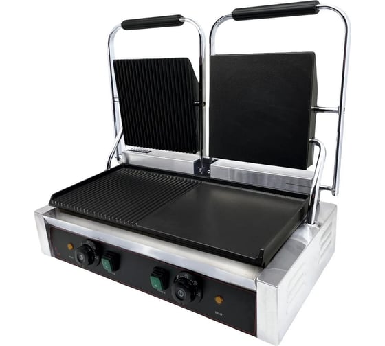 Изображение товара ГРИЛЬ КОНТАКТНЫЙ  DCG-FFG ДВОЙНОЙ Airhot D9931