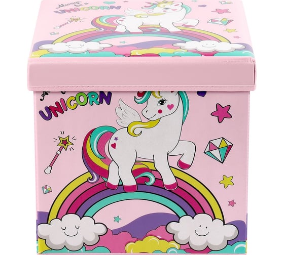 Изображение товара Короб для хранения Unicorn с крышкой Defender HOME GS549