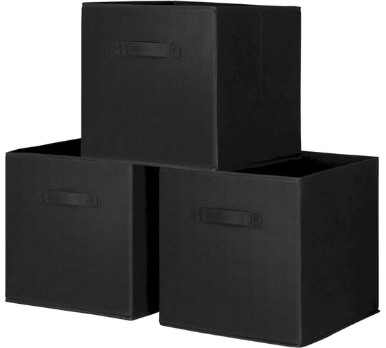 Изображение товара Набор коробов для хранения Casa черный Defender HOME 3 шт GS520