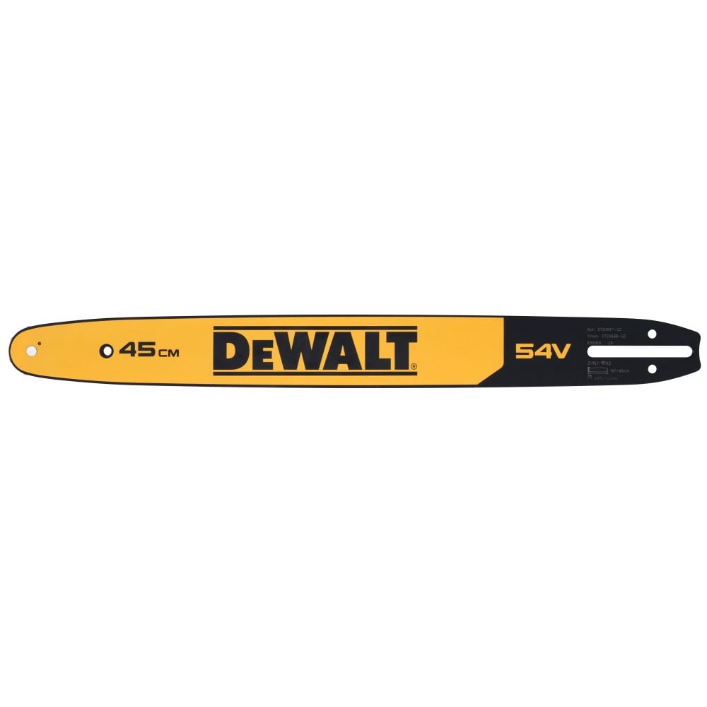Изображение товара Пильная шина Dewalt DT20687, для DCMCS574, 45 см (18) DT20687-QZ Изображение товара Пильная шина Dewalt DT20687, для DCMCS574, 45 см (18) DT20687-QZ