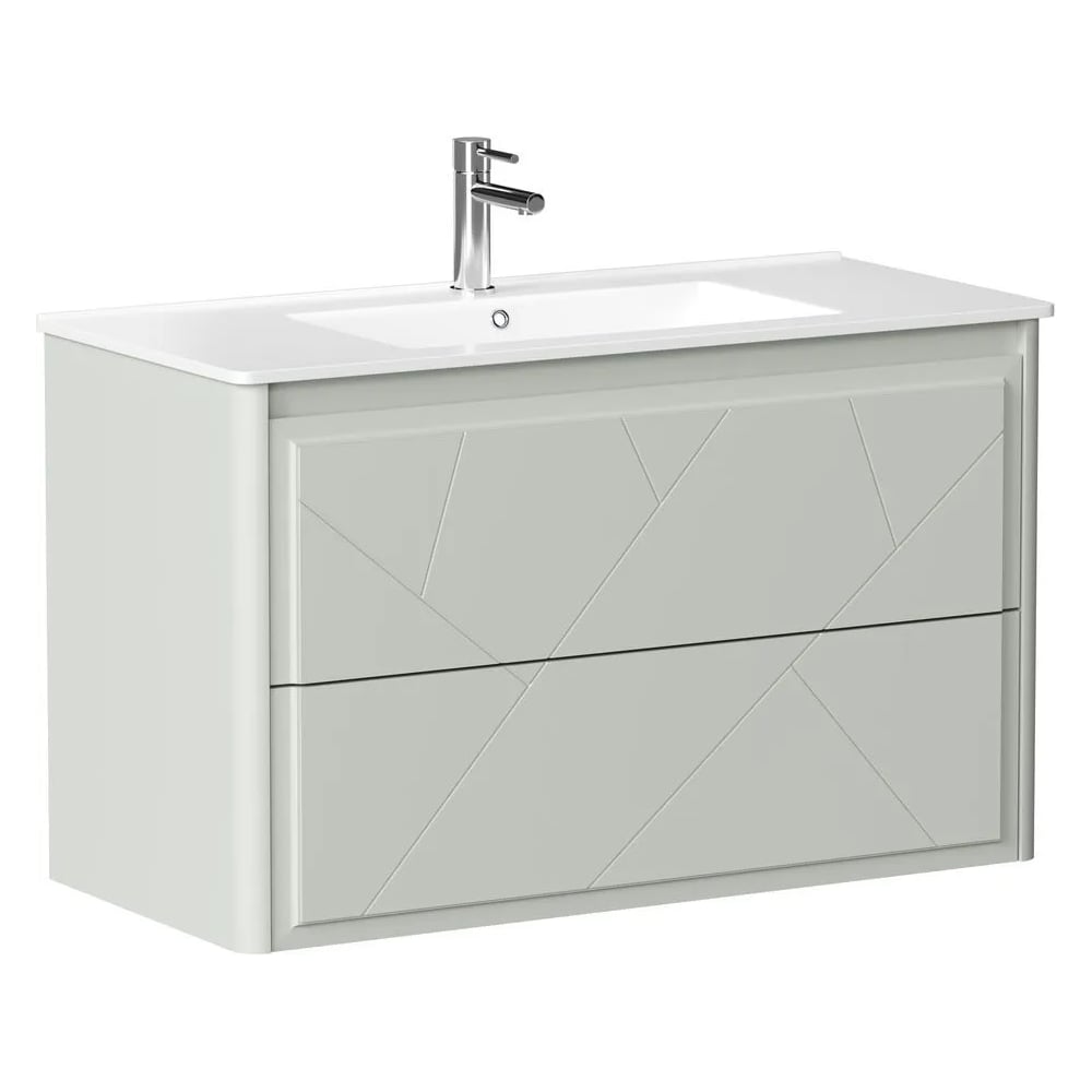 Тумба ALLEN BRAU 1.360002.PWM PARIS 100, папирус матовый (334334) 00334334