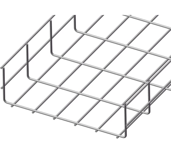 Изображение товара Лоток проволочный Промрукав 300х80х3000 INOX (AISI 304) (3 м/уп) PR08.33005