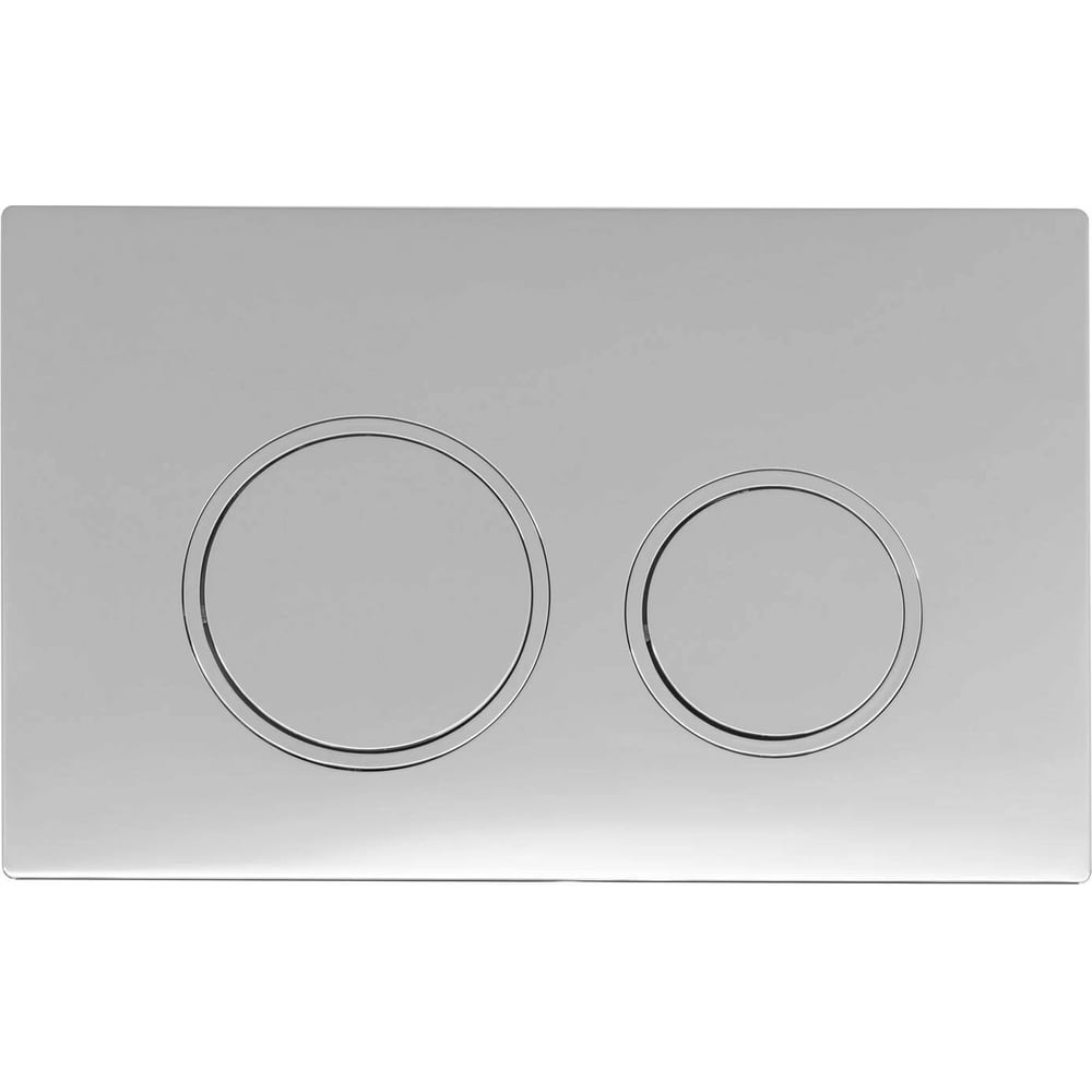 Изображение товара Кнопка смыва Aquanet AQ-PRO-SLIM-02CR двойная АВC хром (380295) 00380295