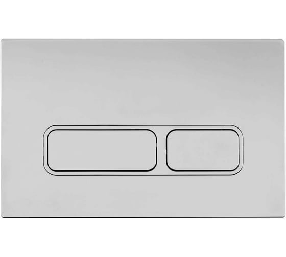 Изображение товара Кнопка смыва Aquanet AQ-PRO-SLIM-01CR двойная АВC хром (380294) 00380294