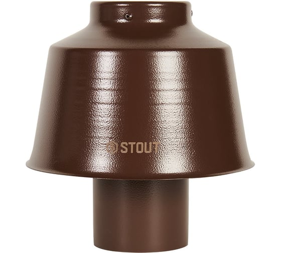 Изображение товара Оголовок вертикальный с ветрозащитой STOUT SCR-0080-800022 традиционный D80(п) К PEE9H4MM77ETAR