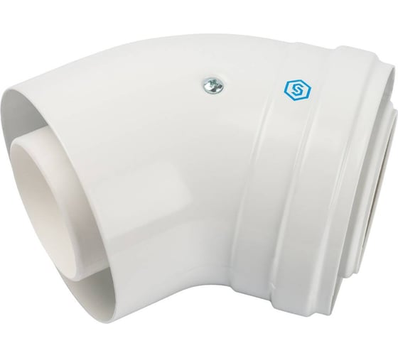 Изображение товара Отвод STOUT SCR-8610-000045 45 конденсационный, коаксиальный, D60(п-м)/100(п-м) PEE9H4MMBF46QP