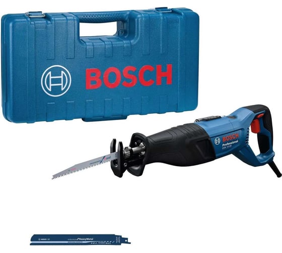 Изображение товара Сабельная пила для дерева и металла Bosch GSA 12-30 Professional 1250Вт, ход 30мм, в кейсе 06016C7000
