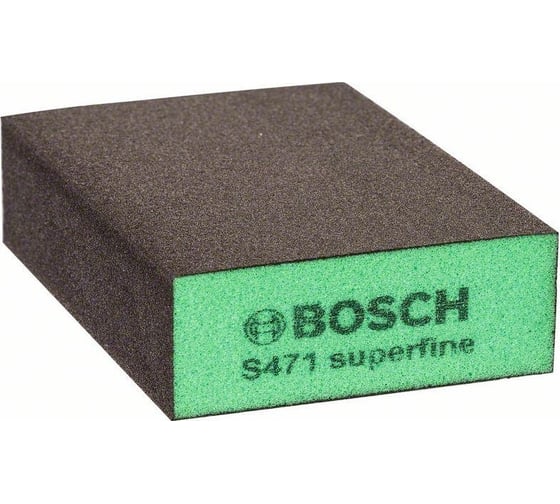 Изображение товара Шлифовальная губка Bosch Expert S471 Superfine 69x97x26 мм 2608901180