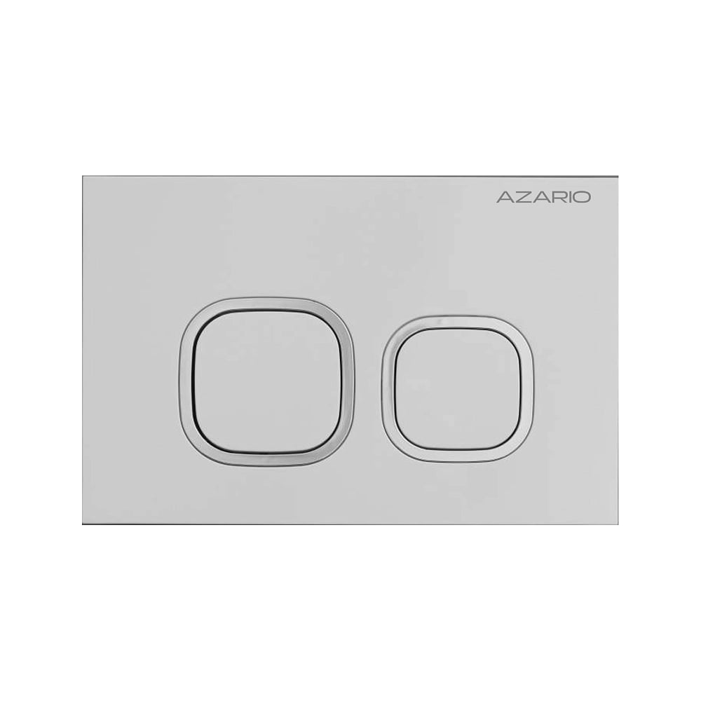 Изображение товара Клавиша смыва Azario AZ-ABS-002-CH Нью-ТС пластиковая, квадратная, хром глянец, 245×162,5×28,3 мм, для инсталляций AZ-G12 и AZ-TS006T 00098501 Изображение товара Клавиша смыва Azario AZ-ABS-002-CH Нью-ТС пластиковая, квадратная, хром глянец, 245×162,5×28,3 мм, для инсталляций AZ-G12 и AZ-TS006T 00098501