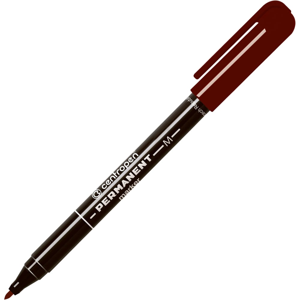 Изображение товара Плинтовый перманентный маркер ОФИСМАГ CENTROPEN 2846 1 мм коричневый