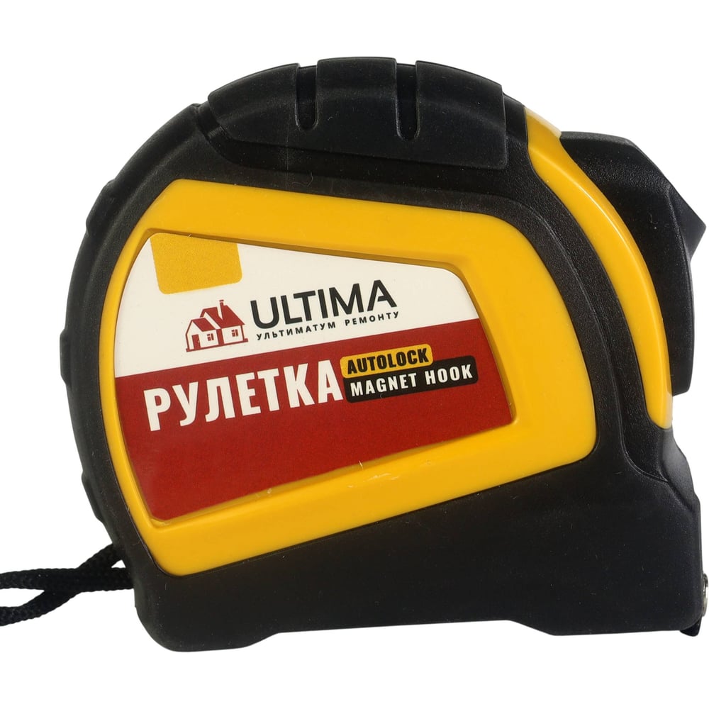 Изображение товара Рулетка Ultima Autolock Magnet Hook 5м x 19мм - надежный бытовой инструмент
