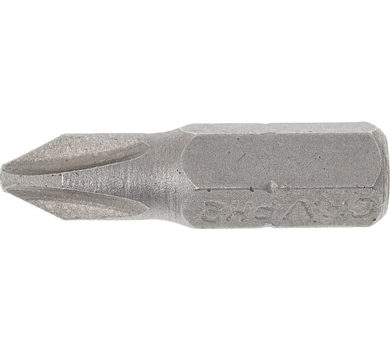 Изображение товара Бита крестовая (РН2x25 мм; CrV; хвостовик 1/4") CNIC 55158
